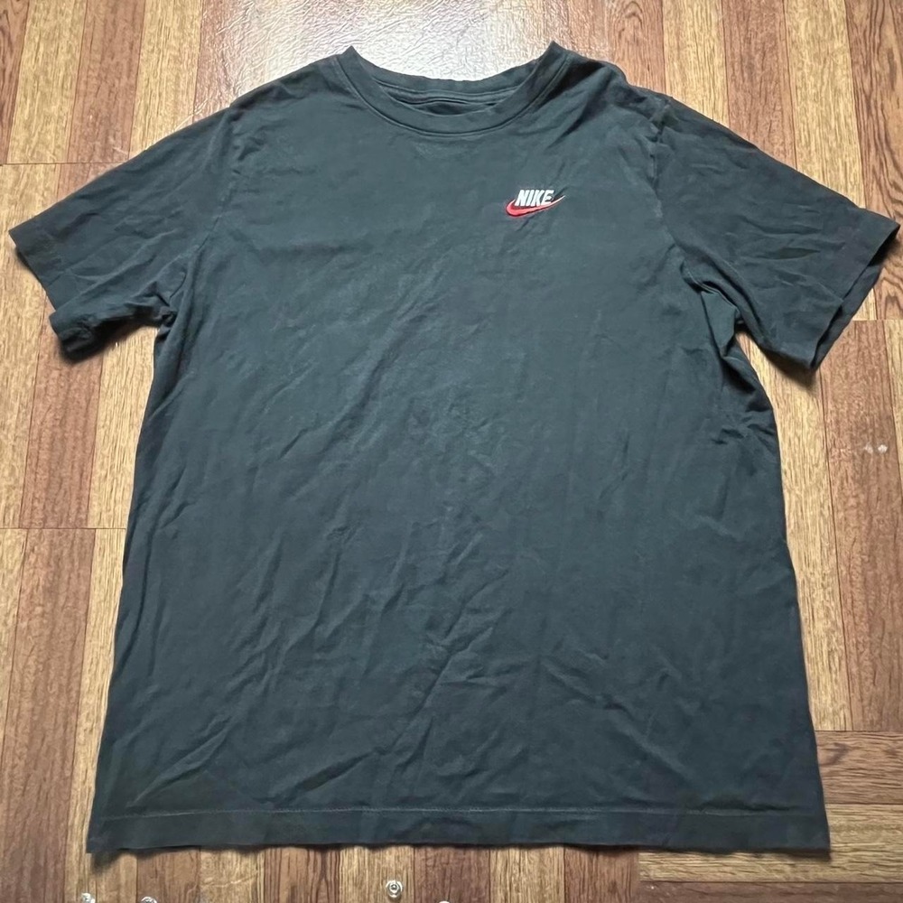 Nike Black Vtg Retro Tech Running Train Shirt Youth XL (14)